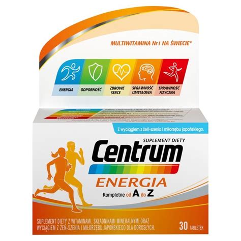 Centrum Energia Kompletne Od A Do Z Wzmocnienie 30 Tabletek Ziko