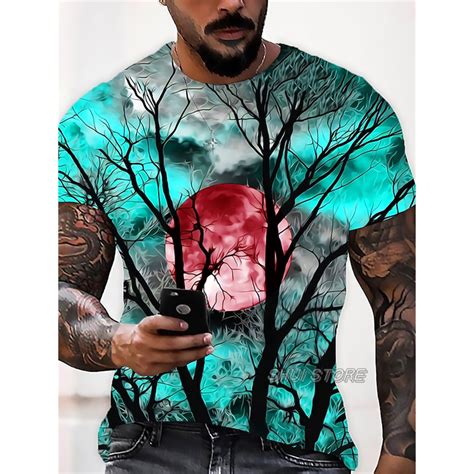 Camiseta Con Estampado 3d Para Hombre Y Mujer Camisa Deportiva De Gran Tamaño Con Estampado