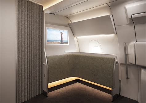 Photos Qantas Unveils Wellbeing Zone On Project Sunrise A350 1000