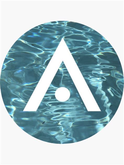 Aveda Blue Water Logo Sticker For Sale By Dalaura Redbubble