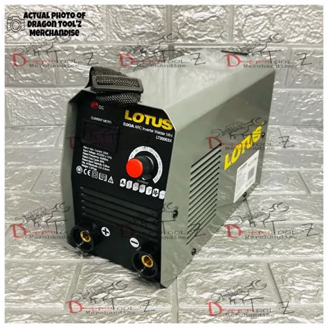 Lotus Arc 200a Inverter Mini Welding Machine Lt200esx Lazada Ph