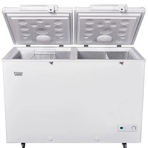 Haier Double Door Single Tub Deep Freezer Liter Cf Inverter