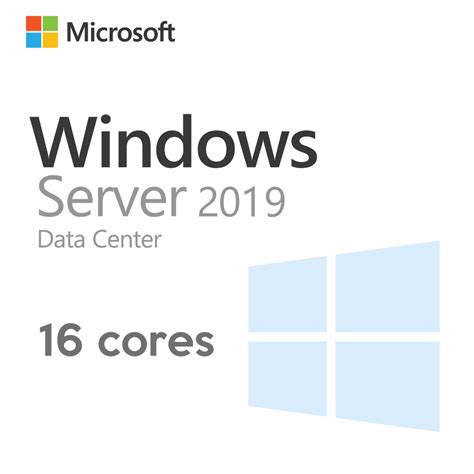 Microsoft Windows Server Datacenter Cores Sofvire