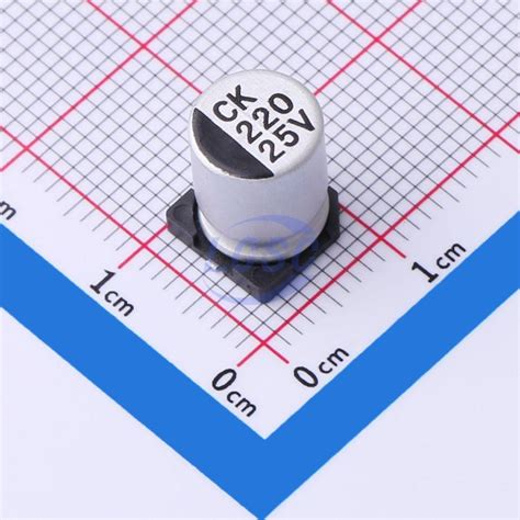 CK1E221M CRF10 ROQANG Capacitors 220uF 25V 183mA 120Hz 20 SMD