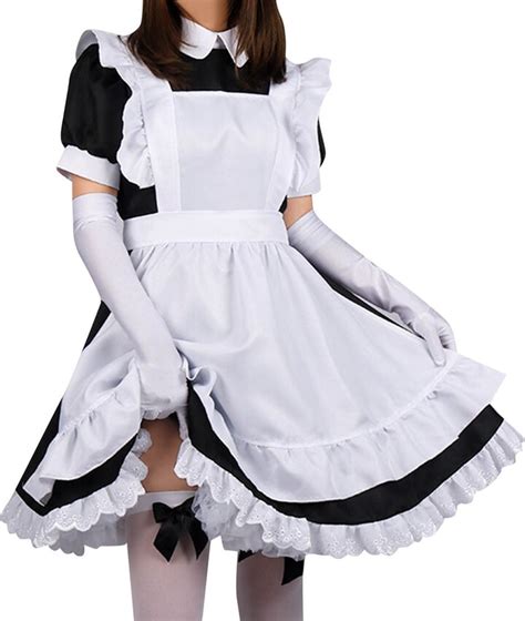 Hoothy Herren Women Anime Maid Dress School Girl Outfit Women Sexy Sexy Dresses For Women