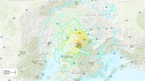 3 7 0 Earthquake Rocks Anchorage