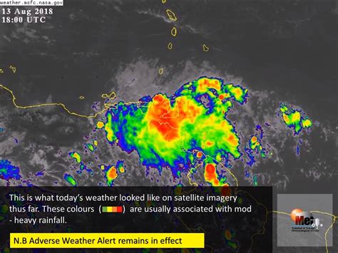 Trinidad And Tobago Meteorological Service Sat Loop 130818