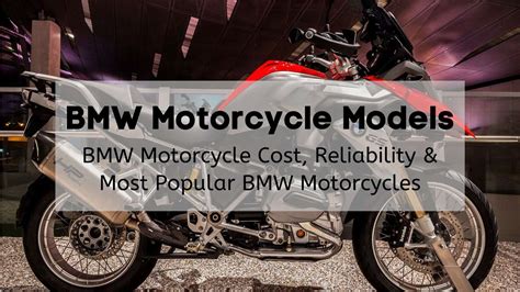 Complete Guide To Bmw Motorcycle Models 🛵 Bmw Motorcycle Cost