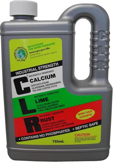 E Products CLR CALCIUM LIME RUST REMOVER 750ml