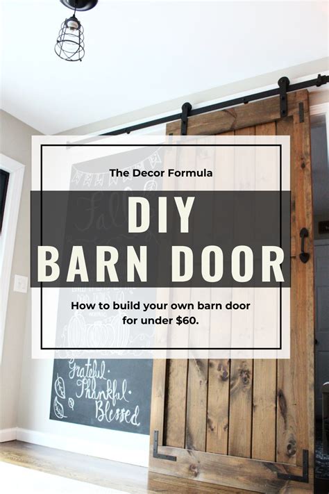 Diy Barn Doors How To Build A Sliding Barn Door For Cheap Diy Barn Door Cheap Diy Barn