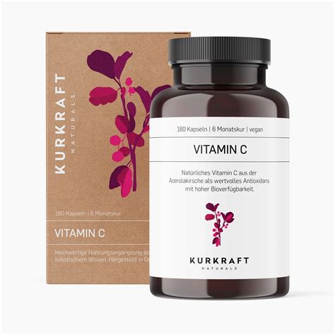 Kurkraft Vitamin C Aus Acerola St Shop Apotheke