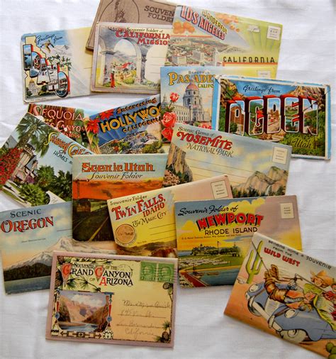 Souvenir Postcard Folders | Collectors Weekly