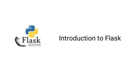 Python Flask Presentation