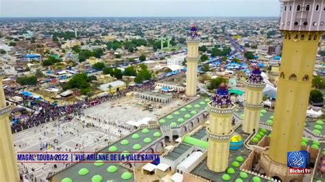 Magal Touba 2022 Vue aérienne de la Ville Sainte YouTube