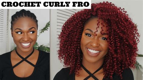 How To Natural Red Knotless Crochet Braids Outre Xpression Youtube