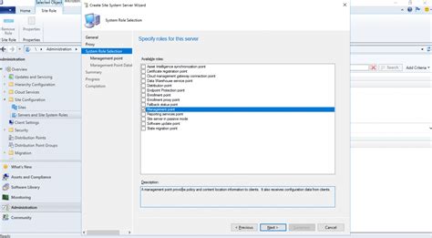 Install A New Sccm Management Point Role Configmgr Htmd Blog