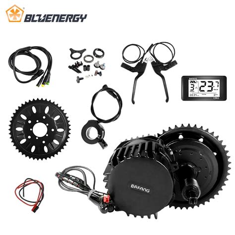 48v 1000w 68mm New Design Bafang8fun Bbshd Mid Crank Drive Motor Kits C965 Lcd Display Motor