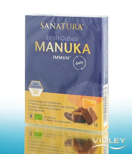 Sanatura Organic Fruitcubes Manuka G At Violey