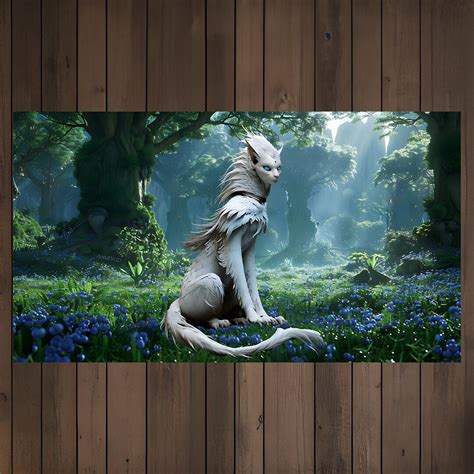 Fantasy Art Print Mythical Creature Poster Etsy