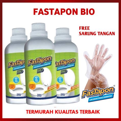 Jual FasTapon BIO Cairan Anti Septictank Dan Wc Penuh Tanpa Sedot