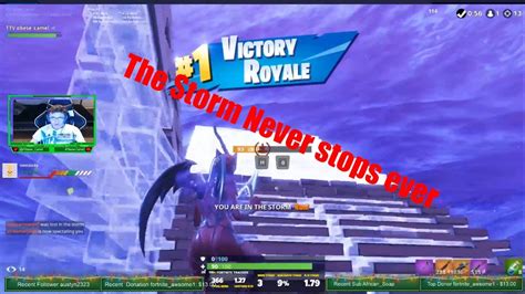 Fortnite 13 Kill Solo Win In Ltm That Storm Never Stops I Tried To