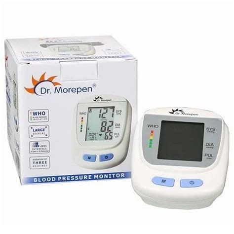 Dr Morepen Blood Pressure Machine Adult Cuff Model Namenumber Bp 09