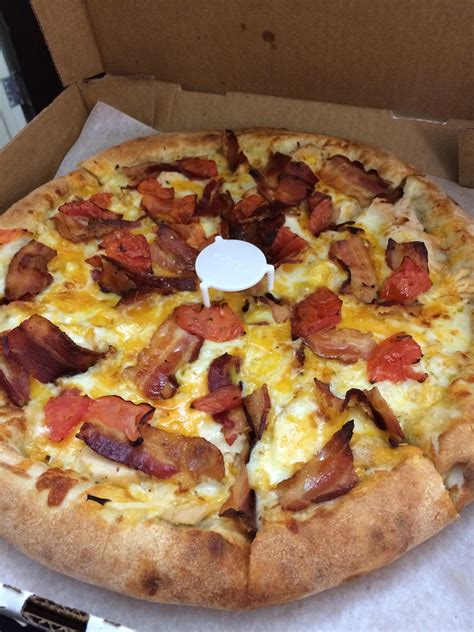 [i Ate] Bacon Chicken Ranch Pizza R Food