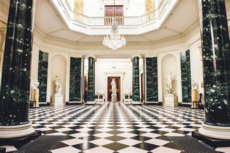 Home Interior Design — The Central Hall At Mount Stewart In County Down