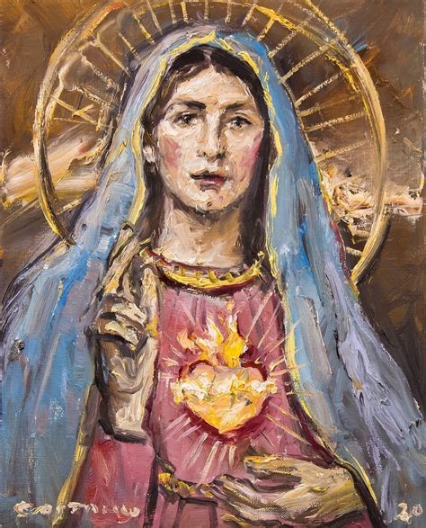 Virgen María Virgin Mary Art Virgin Mary Painting Christian Paintings