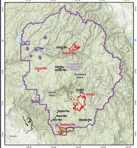 Fork Fire And Yosemite Lightning Fires | Sierra News Online