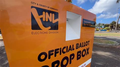 Hawaii Voters Have Until 7 Pm Tomorrow To Submit Their Ballots For The Primary Election Youtube