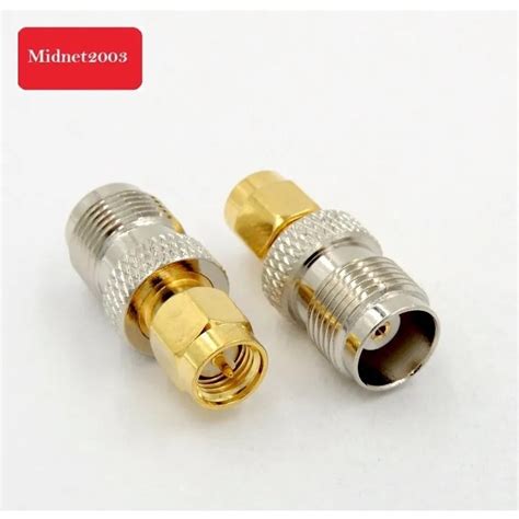 Adaptador Conector Wifi Tnc Fêmea X Sma Macho Faz a Boa