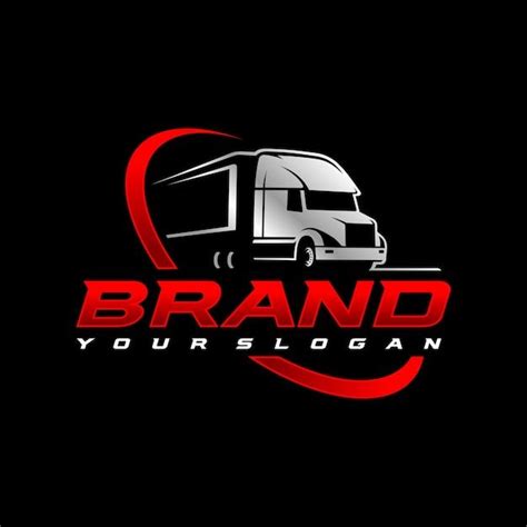 Vector Trucking Logo Template Premium Vector Freepik Vector Truck