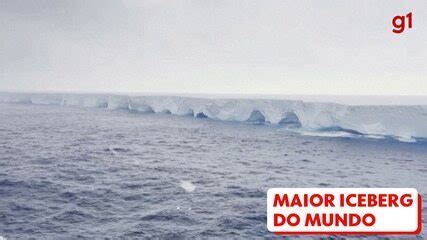 As Impressionantes Cavernas Abertas Por Derretimento No Maior Iceberg