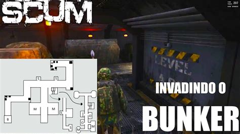 SCUM COMO INVADIR O BUNKER EP 01 YouTube