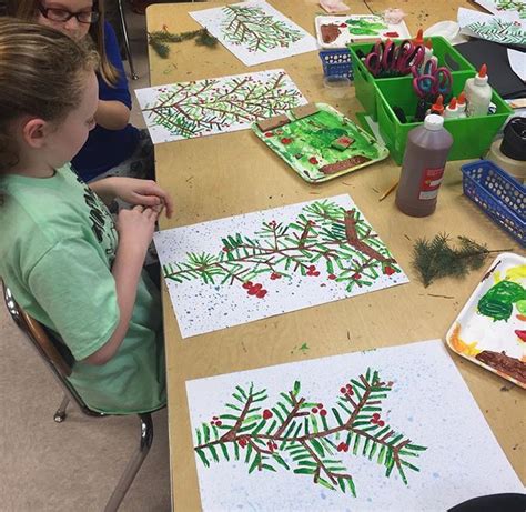 Christmas Art Projects For 3rd Grade