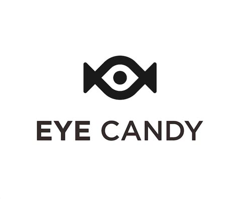 Premium Vector Eye Candy Logo Design Vector Illustration