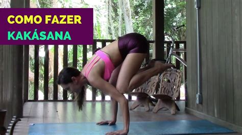 Como fazer o kakásana bakasana ou crow pose YouTube