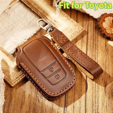 Sukisa Auto Parts Leather Car Key Case Cover For Toyota Chr C Hr Land