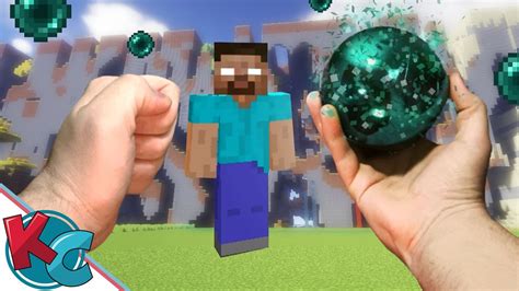 Realistic Minecraft 11 - The Herobrine Battle - YouTube