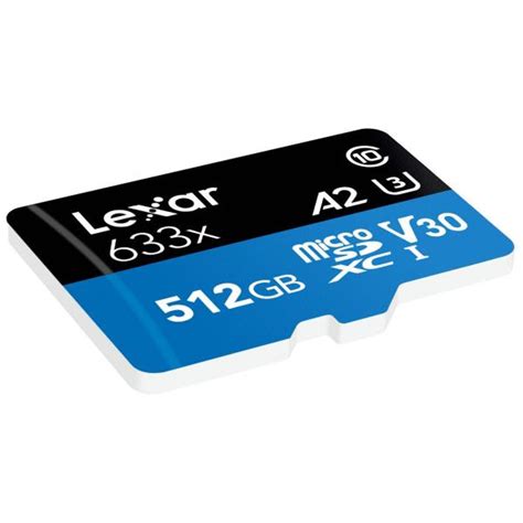 Tarjeta De Memoria Lexar High Performance Microsdhc Microsdxc X Uhs