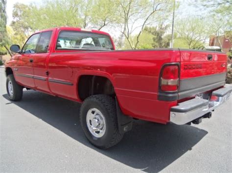 Find Used 1998 Dodge Ram 2500 Club Cab Long Bed 4x4 12 Valve Cummins Diesel 97k Actual In