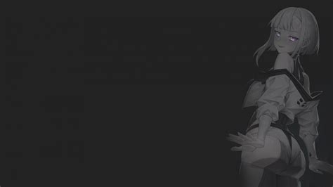 Wallpaper Anime Girls Monochrome Selective Coloring Lucy Edgerunners Leaf98k 4078x2294