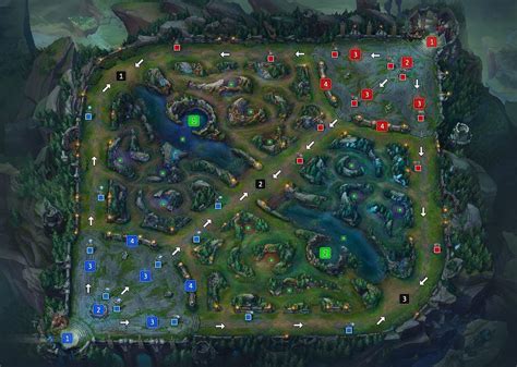 Summoner S Rift W League Of Legends Rodzaje I Opis Map League Of