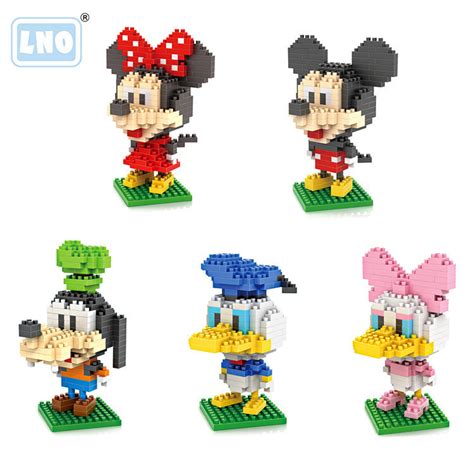 Boneca Blocos De Constru O Mickey Minnie Pato Donald Brinquedo