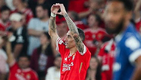 Con gol de Ángel Di María Benfica venció a Olympique Marsella y se