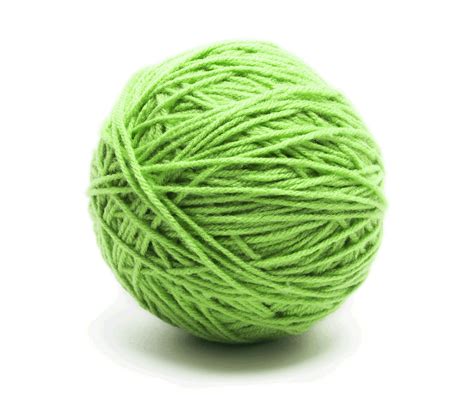 Green Yarn Ball