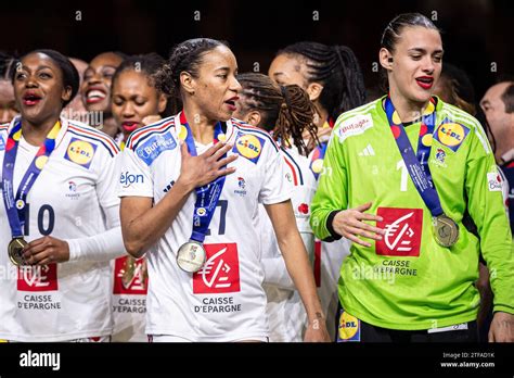 Herning Danemark 17 décembre 2023 La championne du monde Estelle Nze