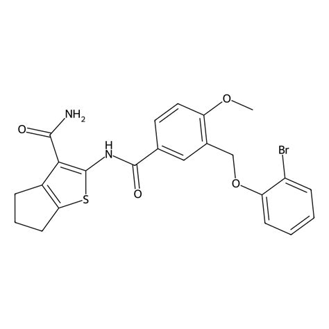 Buy Bromophenoxy Methyl Methoxybenzoyl Amino Dihydro