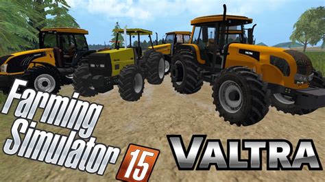 Tratores Valtra Passando No Atoleiro Muddy Map Farming Simulator